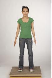 Whole Body Woman Asian Casual Slim