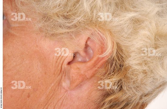 and more Ear Woman White Overweight