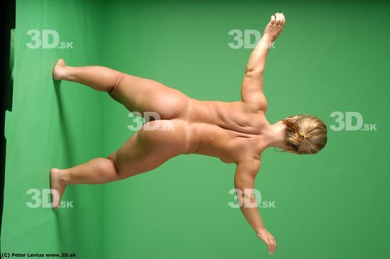 Whole Body Woman Fighting poses Nude Average Fighting Studio photo references
