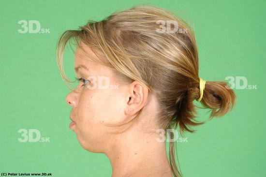 Whole Body Head Woman Average Studio photo references