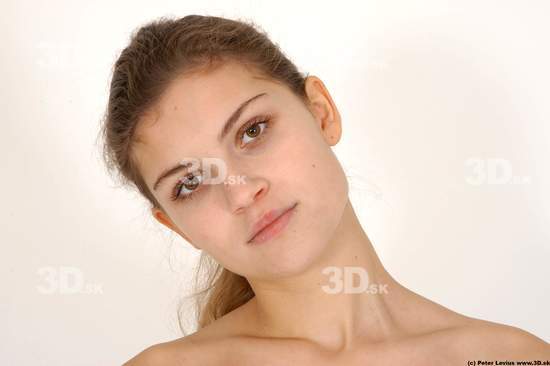 Neck Woman Animation references White Nude Average