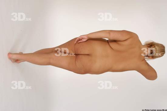 Whole Body Emotions Woman Artistic poses Tattoo Nude Underwear Slim Overweight Studio photo references