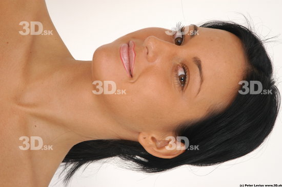 Whole Body Head Emotions Woman Hand pose Animation references Nude Underwear Chubby Studio photo references