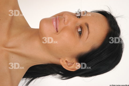 Whole Body Head Emotions Woman Hand pose Animation references Nude Underwear Chubby Studio photo references