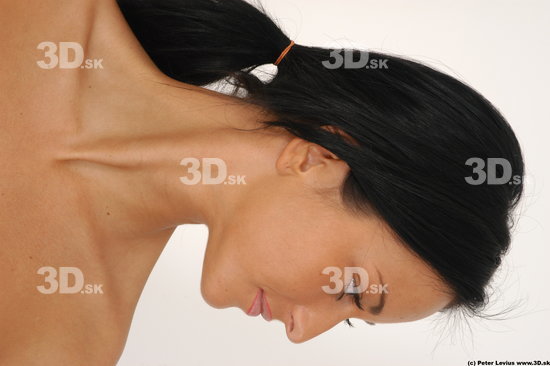 Whole Body Head Emotions Woman Hand pose Animation references Nude Underwear Chubby Studio photo references