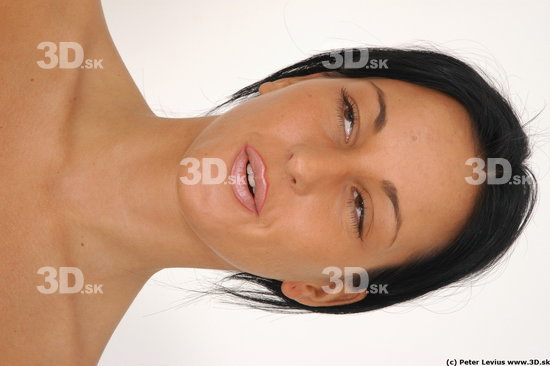 Whole Body Head Emotions Woman Hand pose Animation references Nude Underwear Chubby Studio photo references