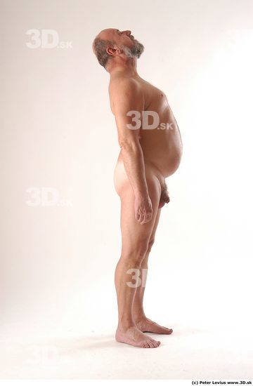 Man White Chubby Male Studio Poses