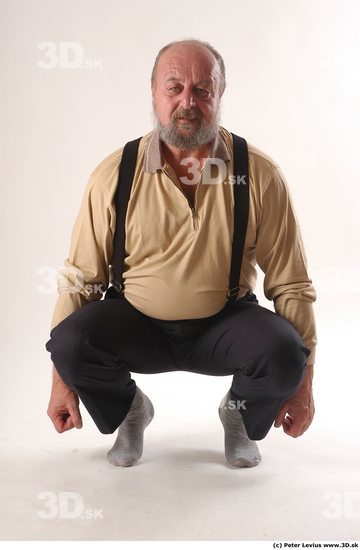 Man White Chubby Male Studio Poses