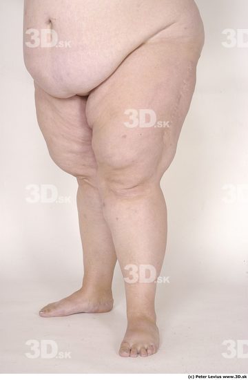 Leg Woman White Nude Overweight