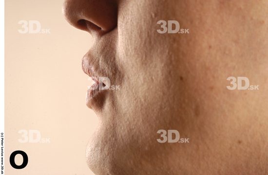 Mouth Whole Body Man Average Studio photo references