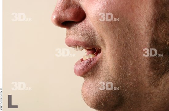 Whole Body Phonemes Man Pose with sword White Hairy Historical Average Male Studio Poses