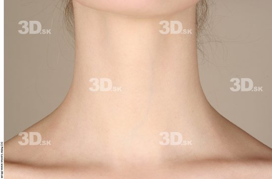 Neck Woman White Nude Athletic