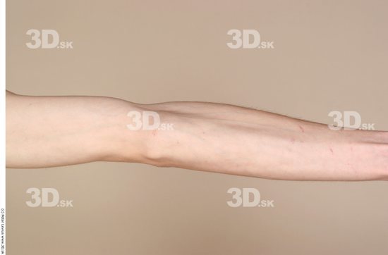 Forearm Man White Nude Slim