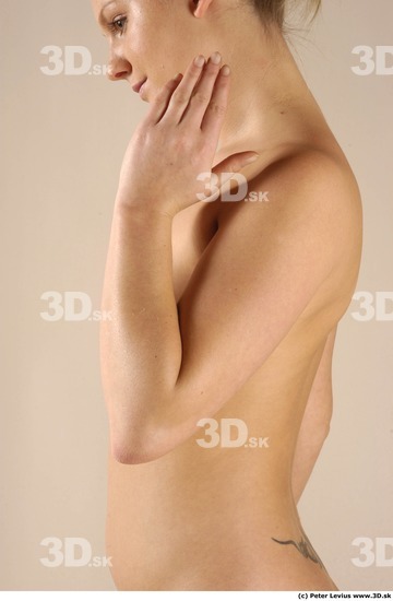 Arm Woman Animation references Nude Average Studio photo references