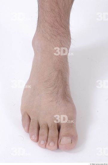 Foot Man White Nude Average