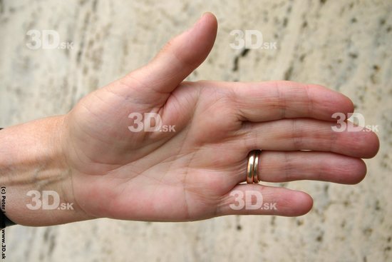 Hand Woman White Overweight