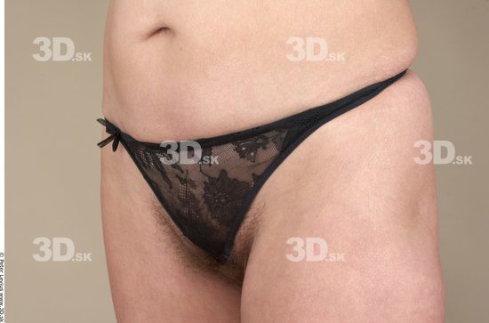 Hips Whole Body Woman Artistic poses Underwear Slim Average Studio photo references