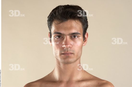 Whole Body Phonemes Man Other White Nude Athletic Male Studio Poses