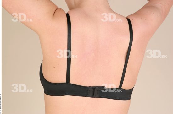 Back Woman White Underwear Average