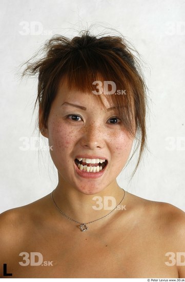 Face Whole Body Phonemes Woman Asian Nude Average Studio photo references