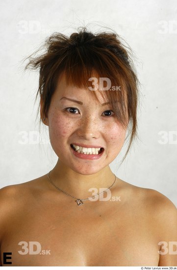 Face Whole Body Phonemes Woman Asian Nude Average Studio photo references