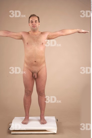 Whole Body Man T poses Nude Average Studio photo references