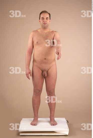 Whole Body Man Nude Average Studio photo references