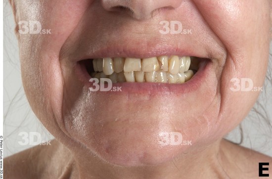 and more Mouth Phonemes Woman White Slim