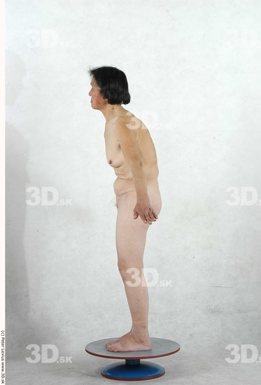 and more Whole Body Woman Asian Nude Slim Average Studio photo references