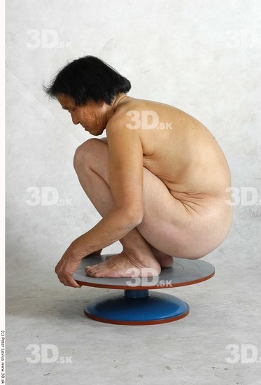 and more Whole Body Phonemes Woman Asian Nude Average Studio photo references