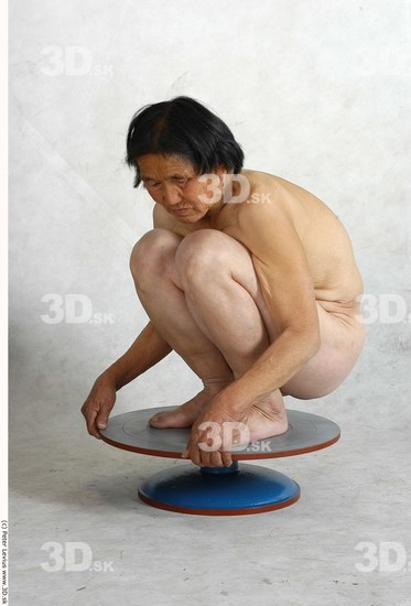 and more Whole Body Phonemes Woman Asian Nude Average Studio photo references