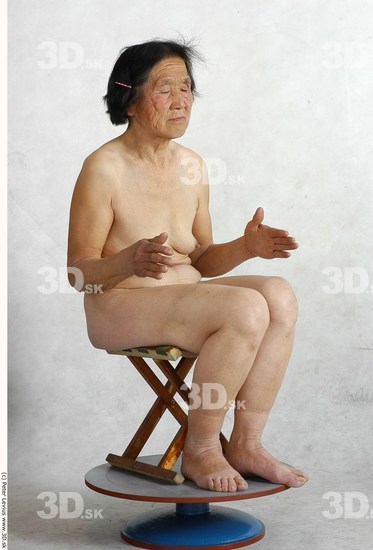 and more Whole Body Phonemes Woman Artistic poses Asian Nude Average Studio photo references