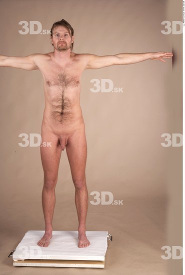 Whole Body Man T poses Nude Athletic Studio photo references