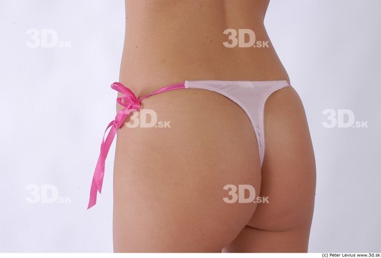 Whole Body Bottom Woman Underwear Slim Studio photo references