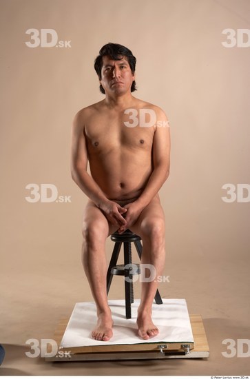 Whole Body Phonemes Man Other Another Nude Overweight Male Studio Poses