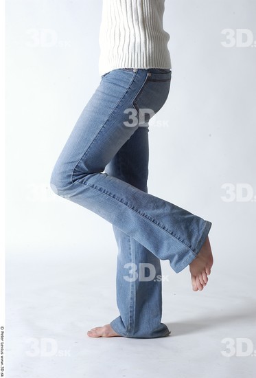 Leg Woman Animation references White Casual Slim