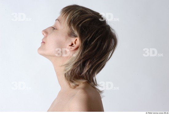 Neck Woman Animation references White Slim