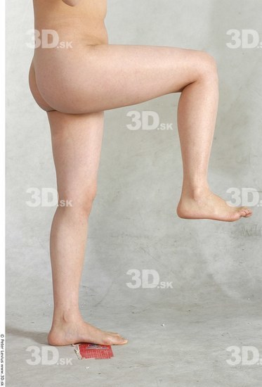 Leg Whole Body Phonemes Woman Animation references Asian Nude Chubby Studio photo references