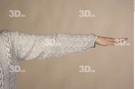 Arm Whole Body Woman Casual Chubby Studio photo references