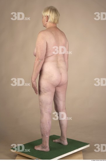 Whole Body Woman Nude Chubby Studio photo references