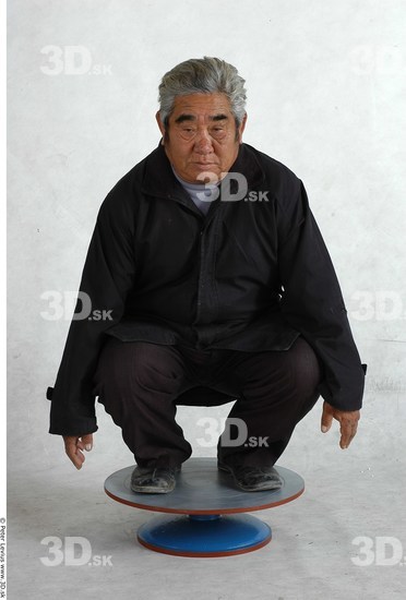 Whole Body Phonemes Man Asian Nude Casual Overweight Studio photo references