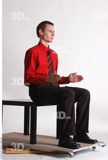 Whole Body Man Artistic poses White Formal Athletic