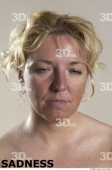 Face Emotions Woman White Overweight