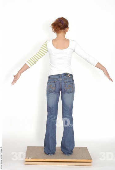 Whole Body Woman White Casual Slim