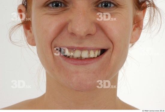 Teeth Woman White Slim