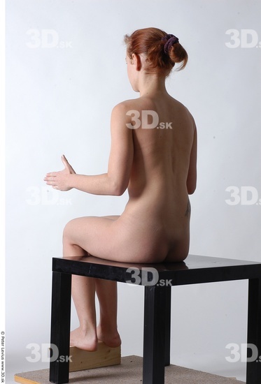 Whole Body Woman Artistic poses White Nude Slim