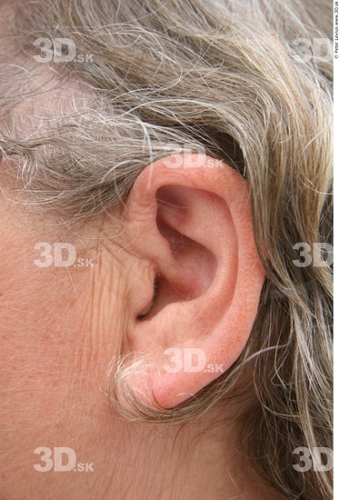 Ear Woman White Average