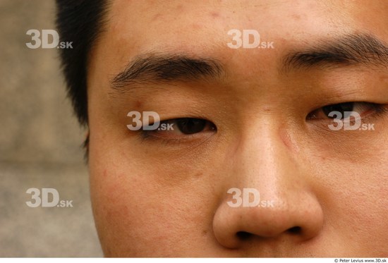 Eye Man Asian Overweight