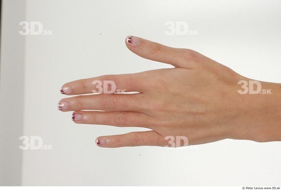 Hand Whole Body Woman Slim Studio photo references