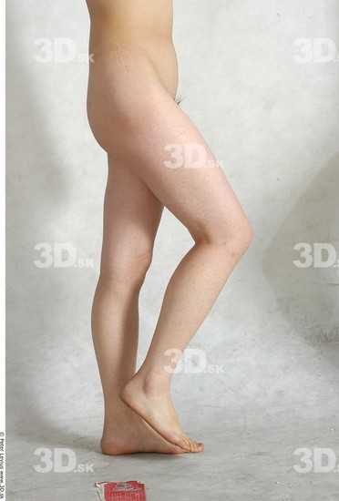 Leg Whole Body Phonemes Woman Animation references Asian Nude Slim Studio photo references